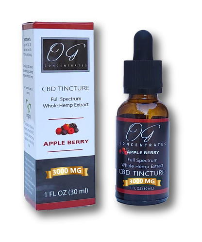 Organic Full Spectrum CBD Oil 3000 mg