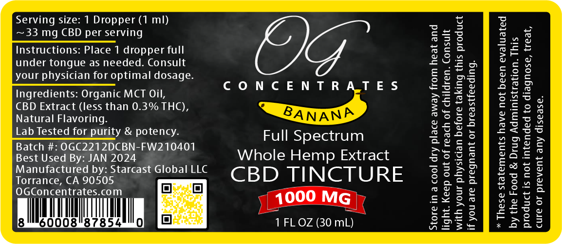 Full Spectrum CBD Whole Hemp Extract