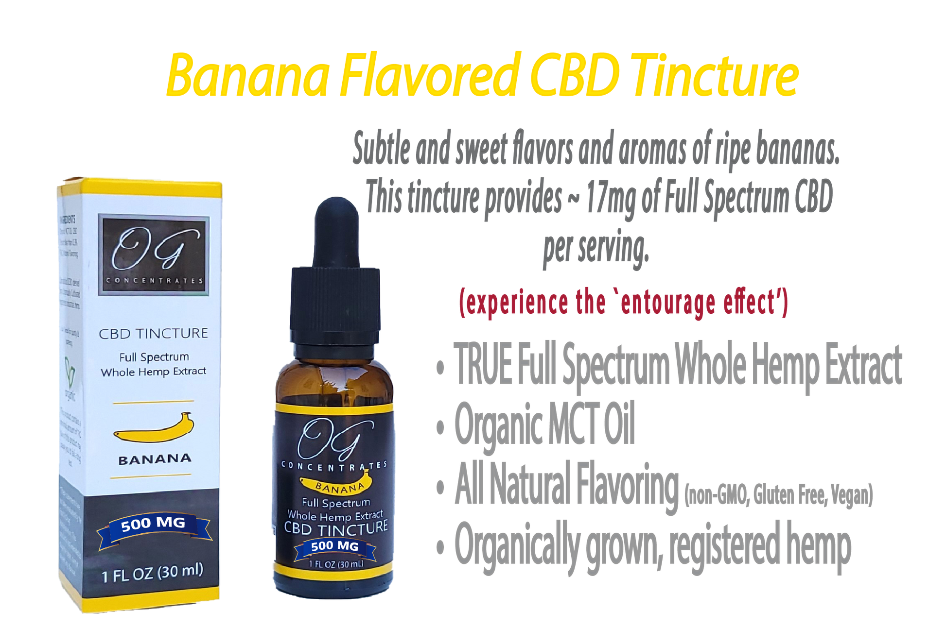 Organic Full Spectrum CBD Oil 500 mg
