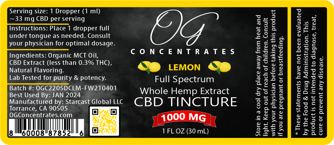 Full Spectrum CBD Whole Hemp Extract