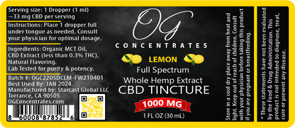 Full Spectrum CBD Whole Hemp Extract