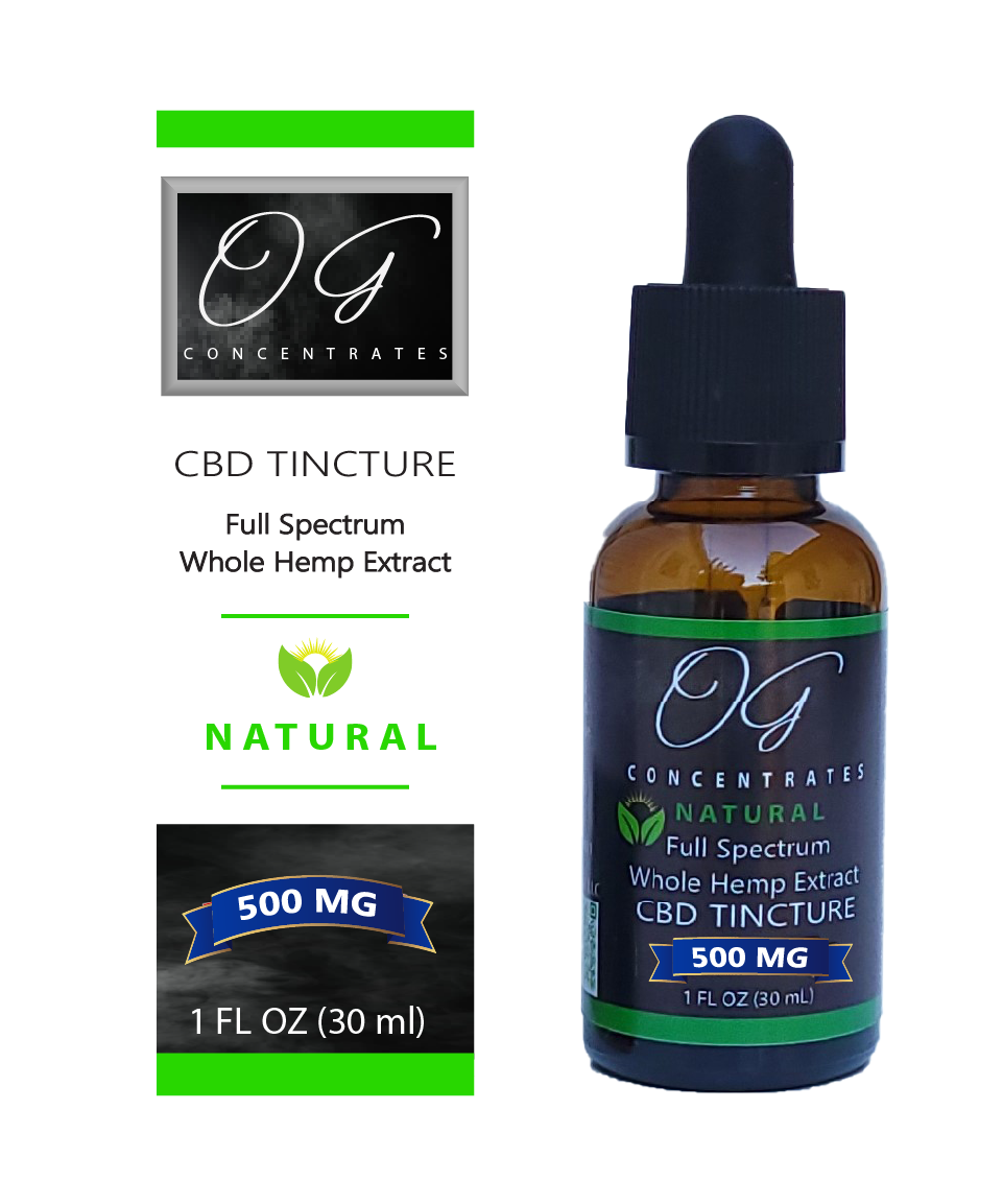 Organic Full Spectrum CBD Oil 500mg